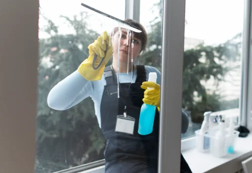 Nettoyage de vitres intérieures et extérieures à Planioles